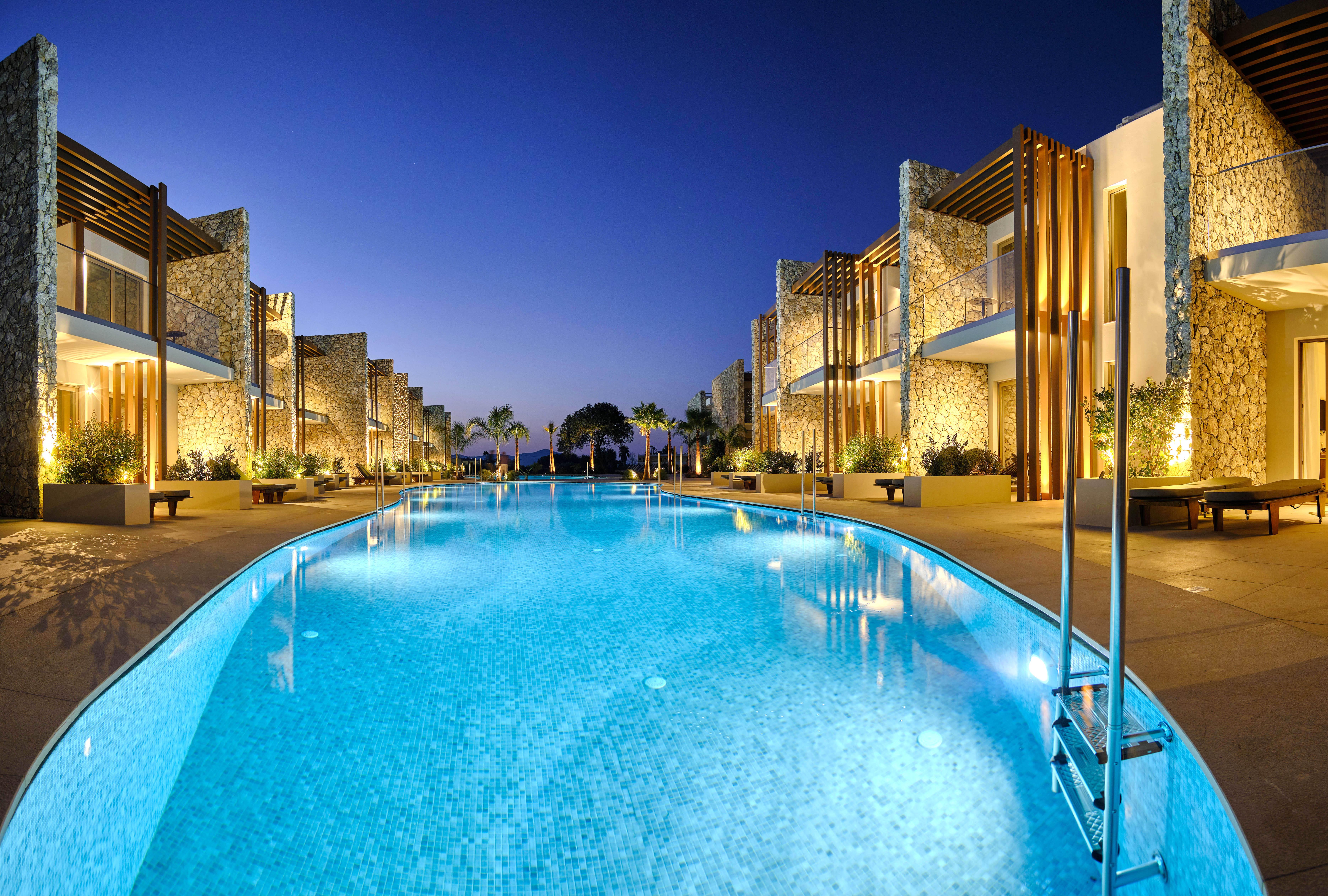 Utopia Blu Hotel Тігакі Екстер'єр фото