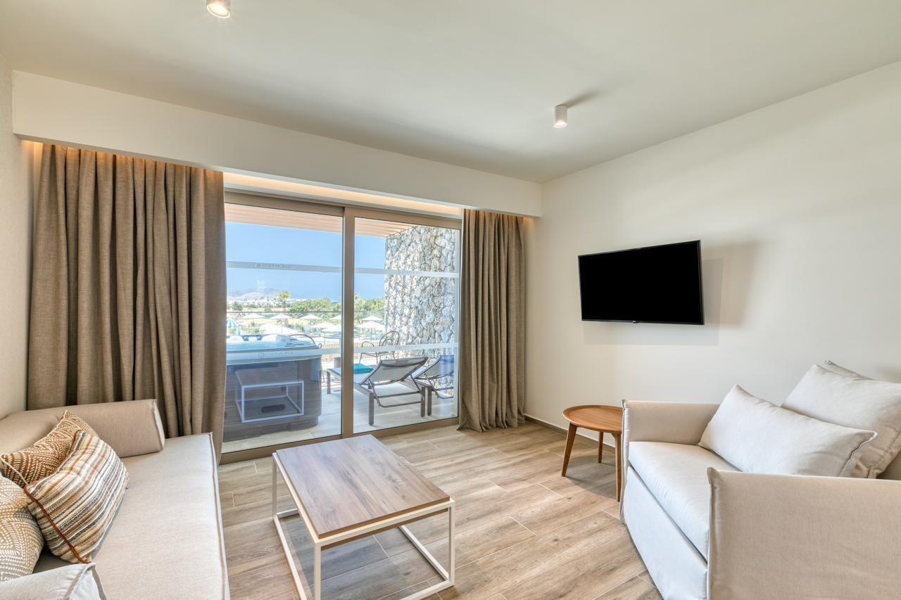 Utopia Blu Hotel Тігакі Екстер'єр фото