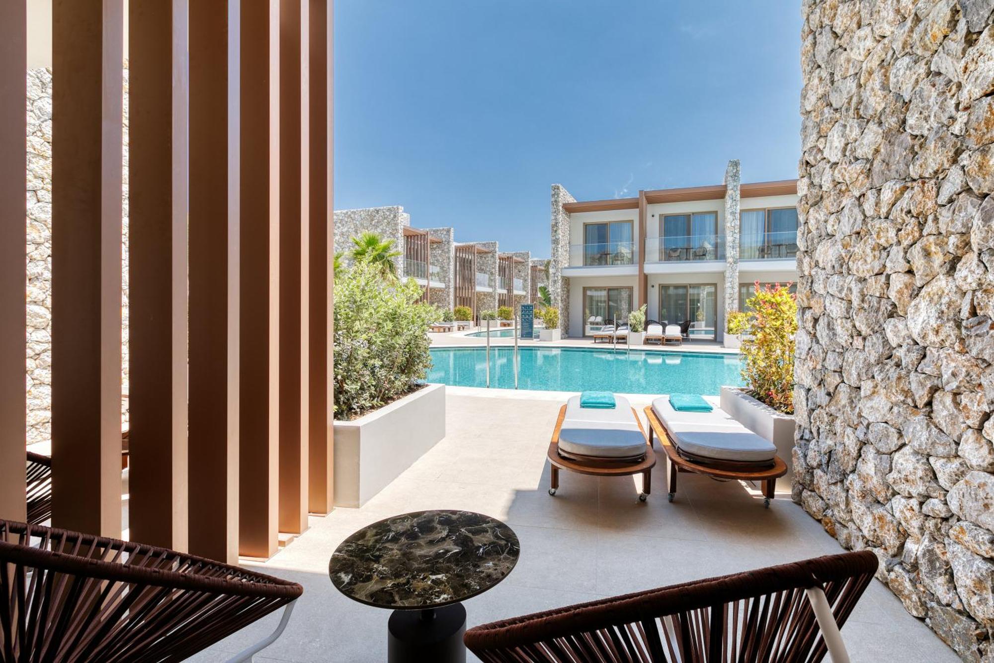 Utopia Blu Hotel Тігакі Екстер'єр фото